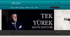 Desktop Screenshot of metinsenturk.com